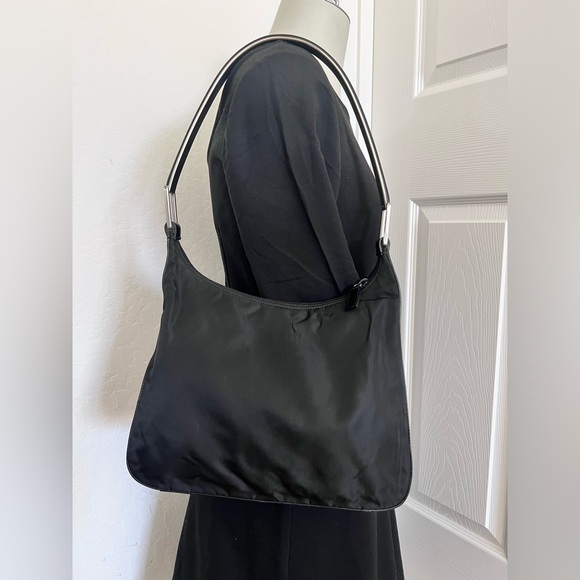 Prada Handbags - PRADA Bag Handbag Black Nylon tessuto